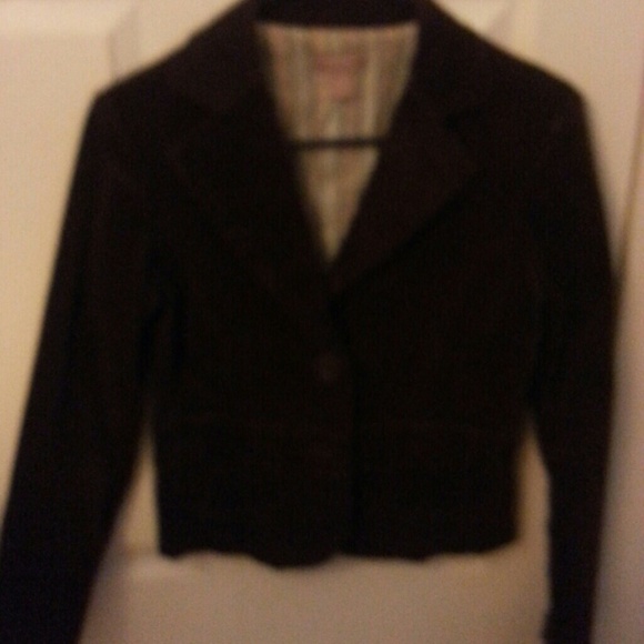 { dark brown blazer}