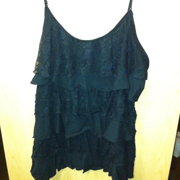 Plus size Lace tank top