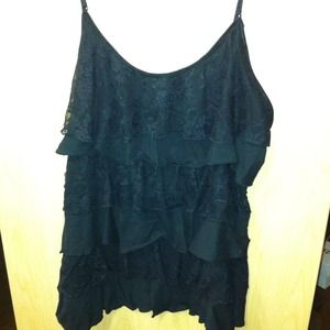 Plus size Lace tank top