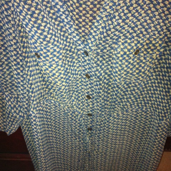 Blue blouse