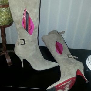 Caseare Paciotti Suede Boots