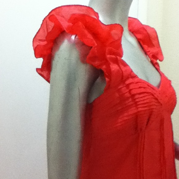 Reduced Pre-owned Korean Design Red Dress - Picture 4 of 4