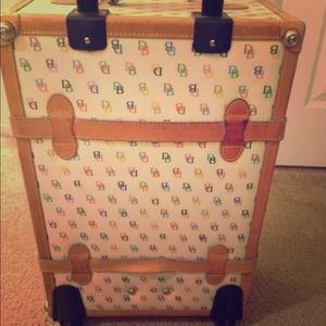 Dooney and Burke rolling trunk