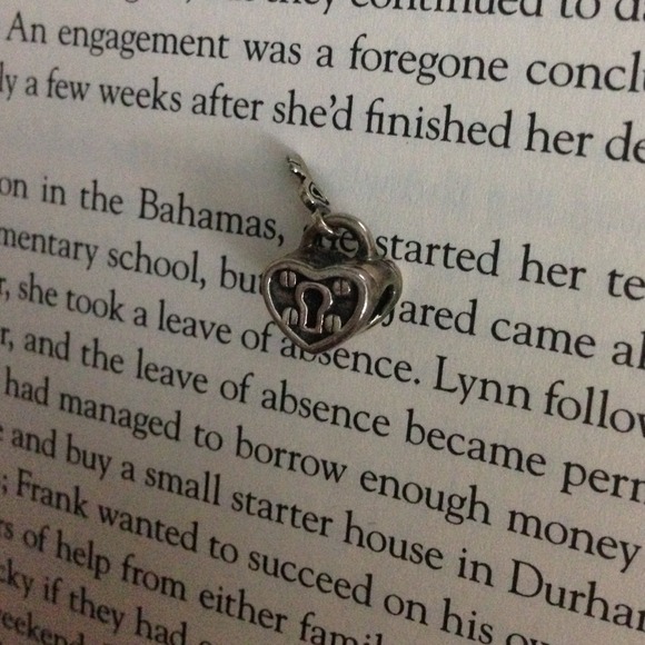 Lock and key charm & love you more charm