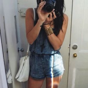 Topshop Moto Romper