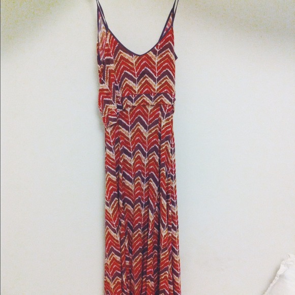 Ecote Chevron Maxi Dress from Urban