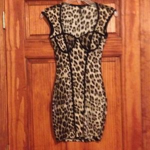 Leopard Print Dress