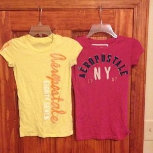 2 Aeropostale Shirts