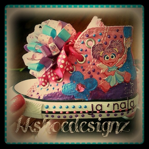 Custom Abby cadabby converse