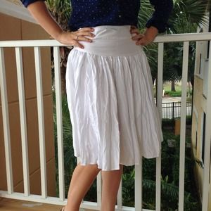 White ballerina skirt