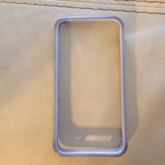 iPhone 4/4s/bumper/white and gray