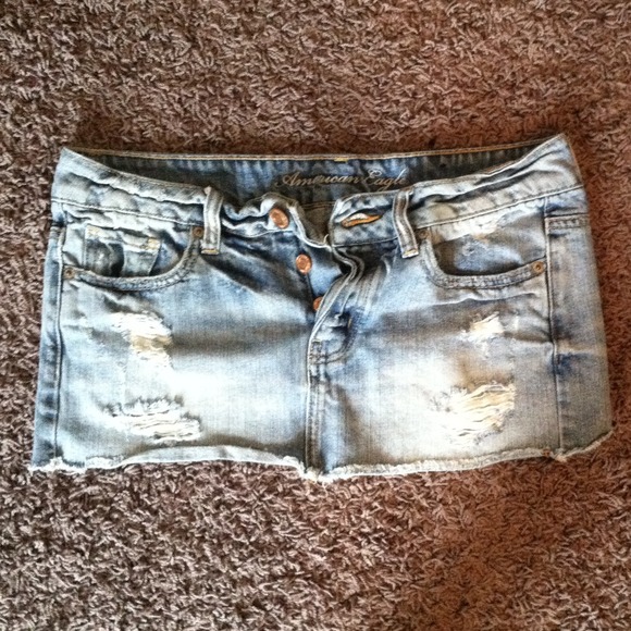 AE jean skirt