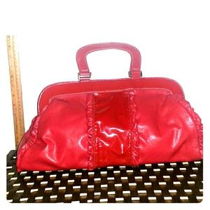 Candies red handbag