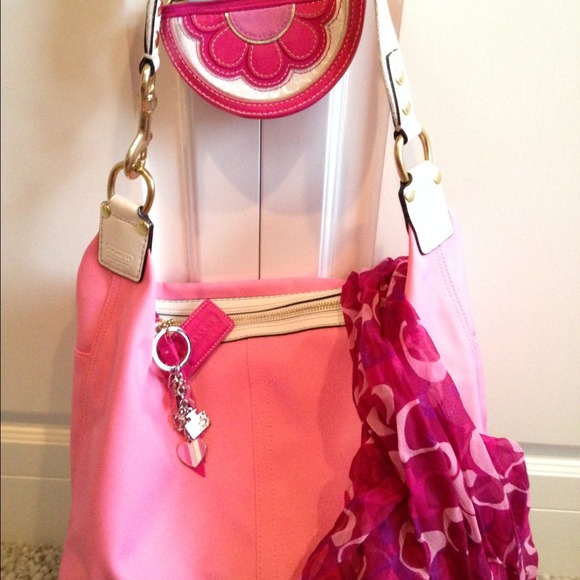 Coach pink bag