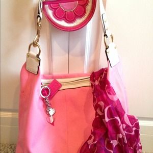 Coach pink bag
