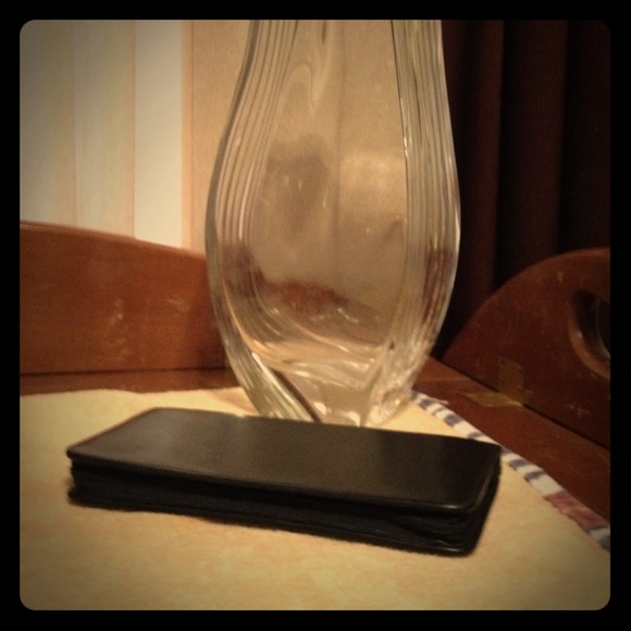 Levenger black wallet