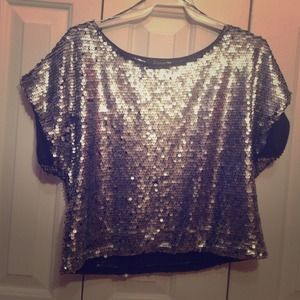 ✨ Forever 21 sequin top! Never worn 💫