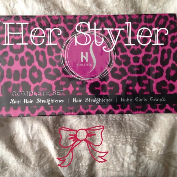 ❌HOLD❌. HERSTYLER Pink Leopard Complete Set (OBO)