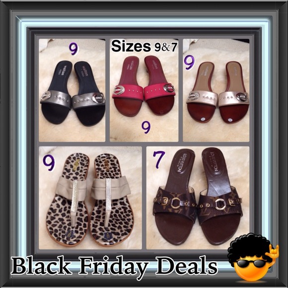 💣SOLD🚫💣 5 Pairs of Sandals👡