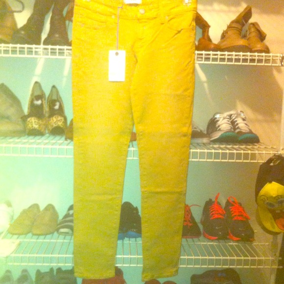 Paige khaki skinny jeans