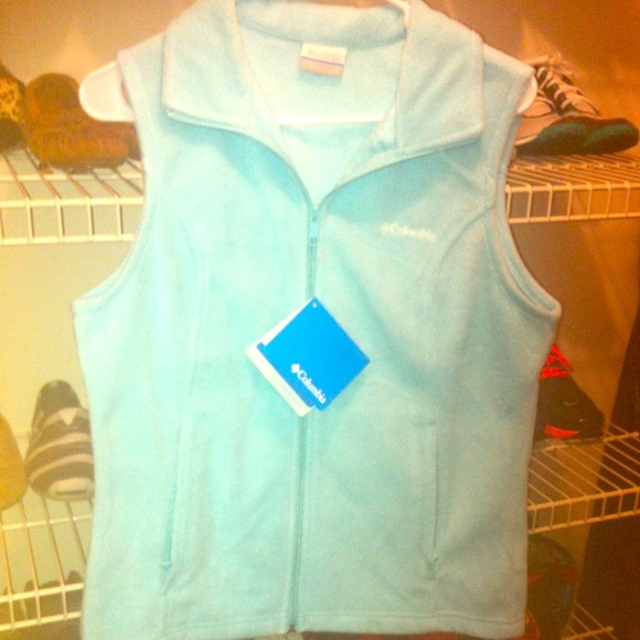 Light blue Columbia vest