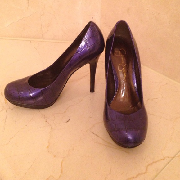 Jessica Simpson Shoes - ✂️Price Cut✂️Jessica Simpson Purple Heels