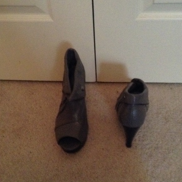 Gray Booties - Picture 2 of 4