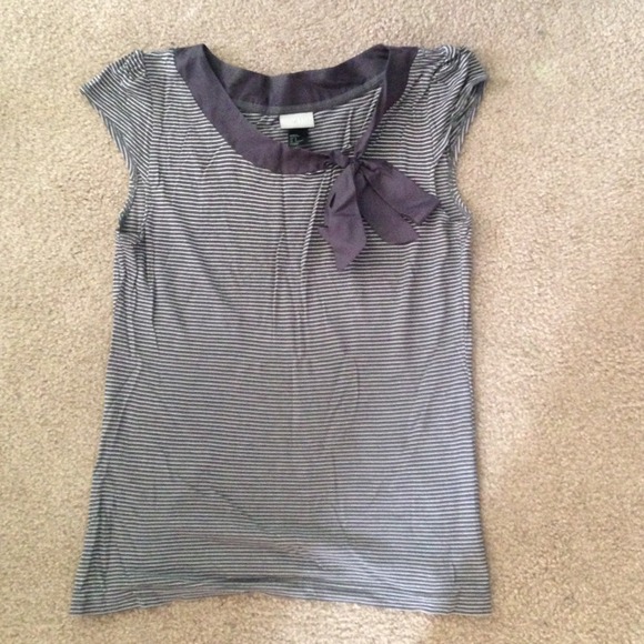 Cute Top with a Silky Bow