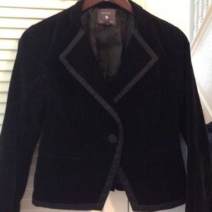 Black Velvet Blazer