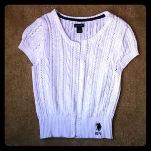 U.S. polo Assn. Knitted Cotton Cardigan