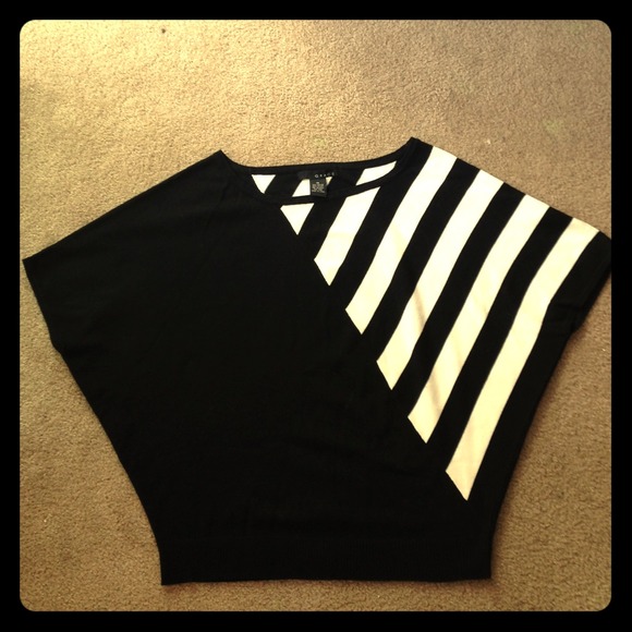 Grace Poncho-like Top