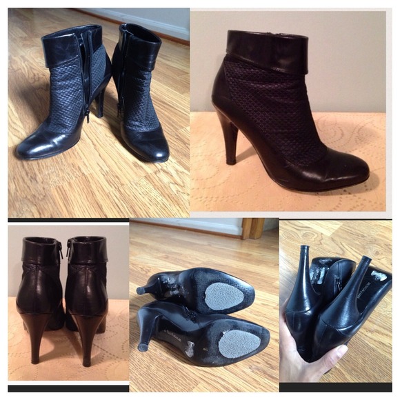 🚫SOLD IN BUNDLE🚫Enzo Angiolini Leather Booties - Picture 3 of 3