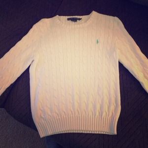White Ralph Lauren sweater