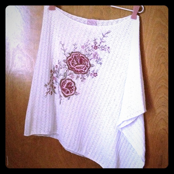 White poncho