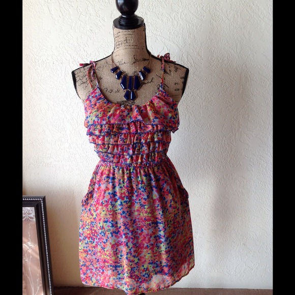 *bundled* Floral dress