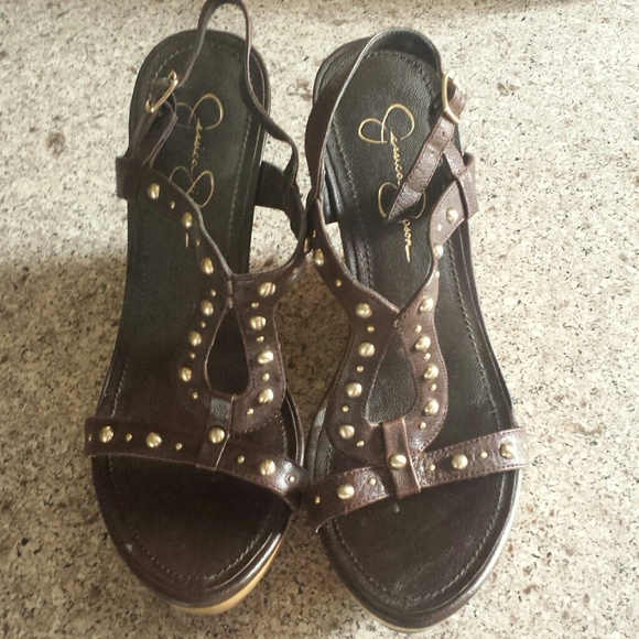 Jessica Simpson platform sandals