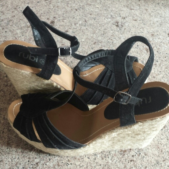 For sale Black platform sandals