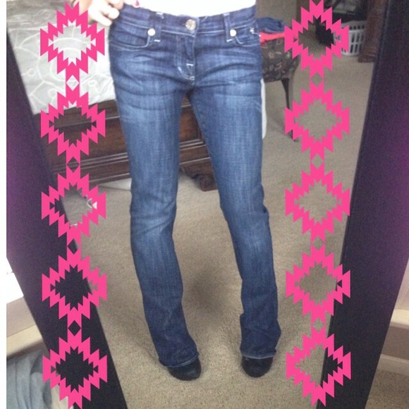 Rock and republic denims with silver stitching