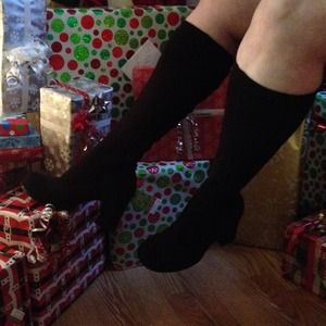 🌟reduced🌟Stocking boots solid black