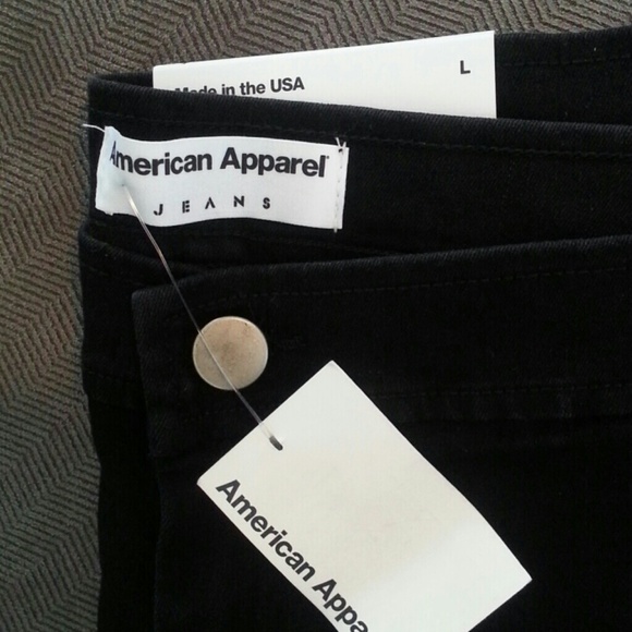 High waisted American Apparel jeans