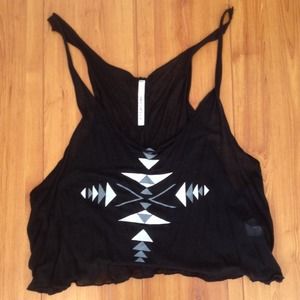 Black Crop Top