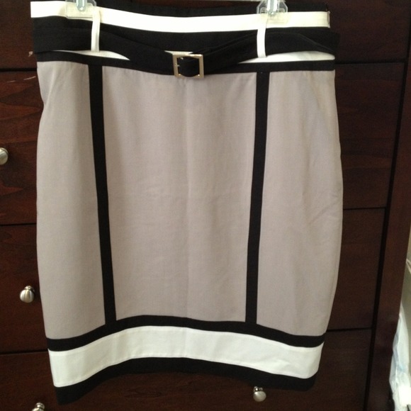 Color Block Pencil skirt