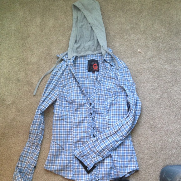 Cute Guess Shirt with a Hood