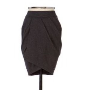 Anthro wrapped skirt