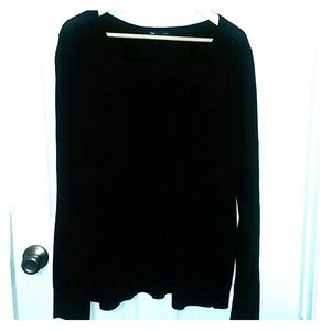 ***DONATED***Black cashmere sweater.