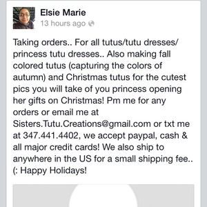 Tutus/ Tutu Dresses/ Princess Tutu Dresses!!