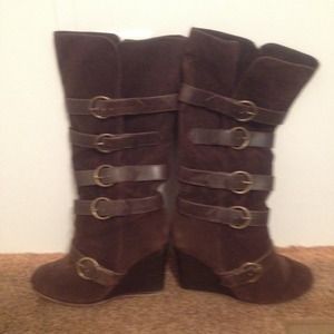 Chocolate brown boots