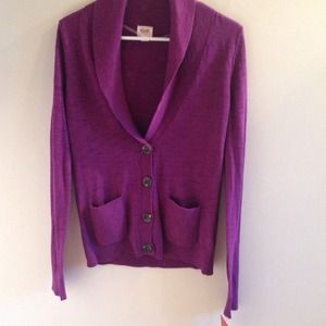 ⭐️Purple sweater with pockets