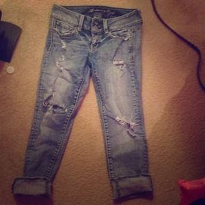 American eagle capris