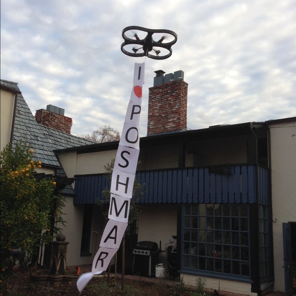 Advertising Poshmark all around the neighborhood - Picture 3 of 4